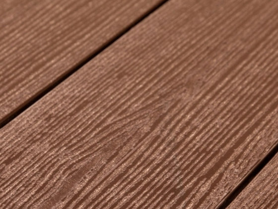 Террасная доска из ДПК Savewood Abies (R) радиальный распил терракот